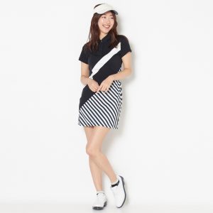 お悩みをカバーしてくれる切り替えデザインのゴルフウェア！